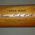 1917 Era Babe Ruth bat, sig. Joe Wood